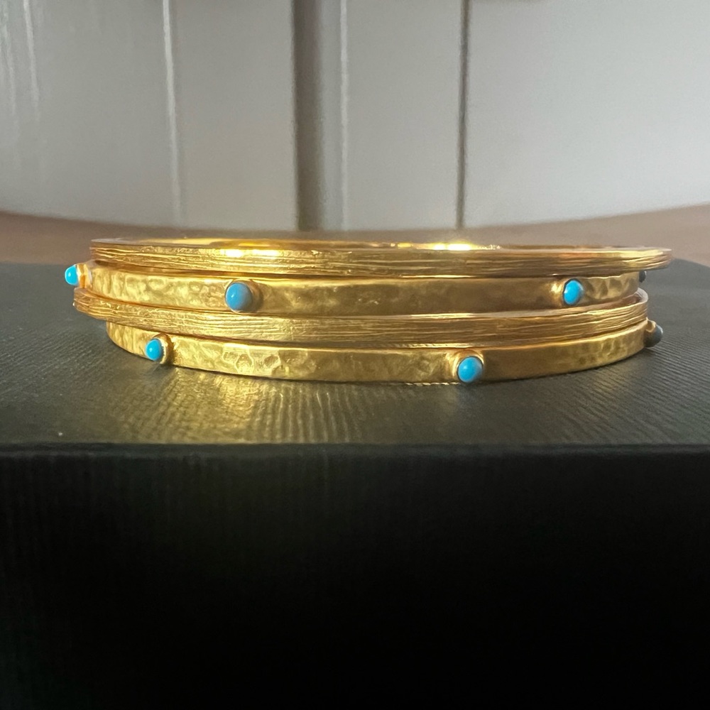 Julie Vos Set of 4 Stack Bangles